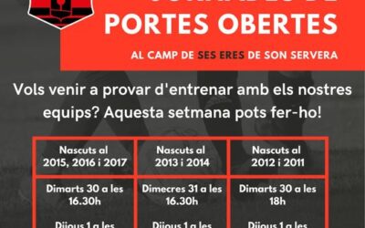 Jornades de portes obertes!
